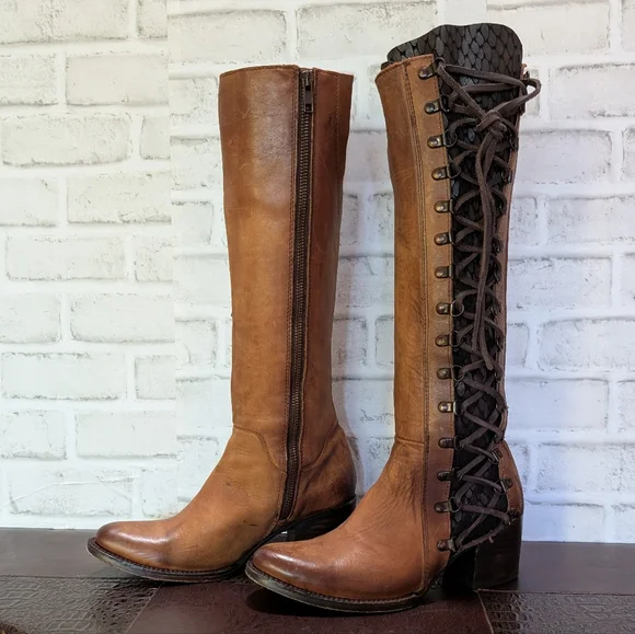 FreeBird WYATT Lace Up Boots size 7 - Picture 4 of 15